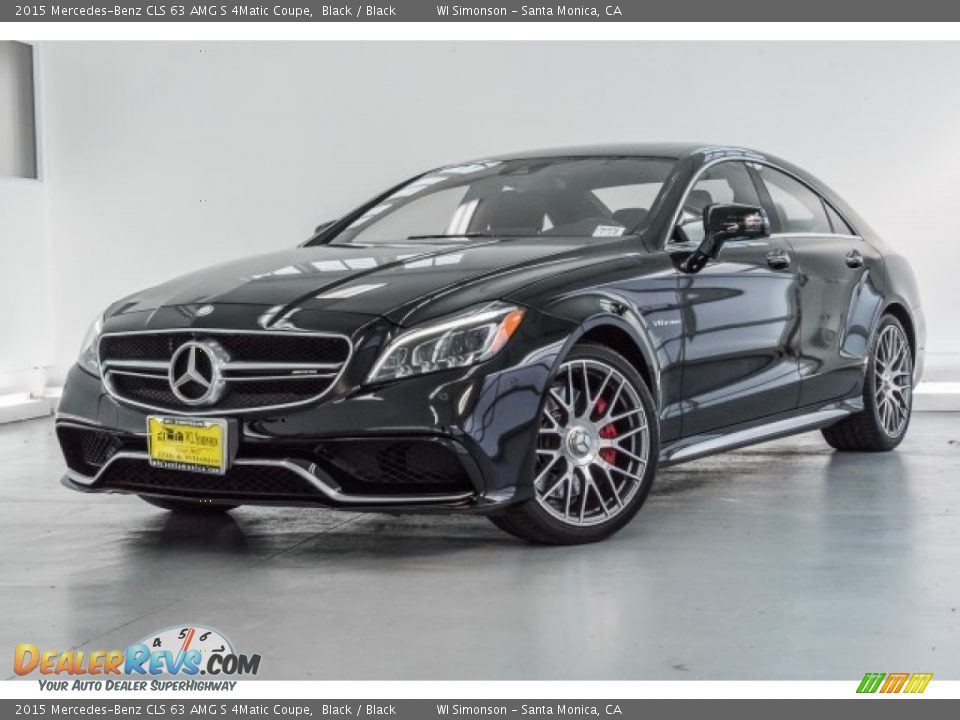 2015 Mercedes-Benz CLS 63 AMG S 4Matic Coupe Black / Black Photo #14