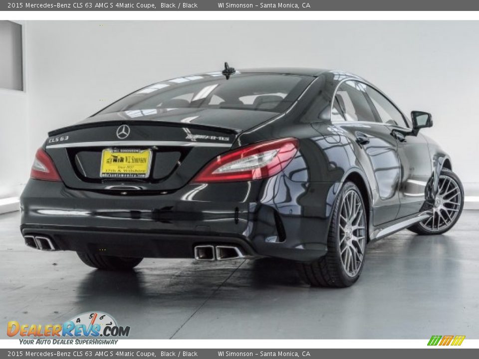 2015 Mercedes-Benz CLS 63 AMG S 4Matic Coupe Black / Black Photo #16