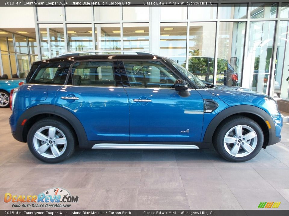Island Blue Metallic 2018 Mini Countryman Cooper ALL4 Photo #1