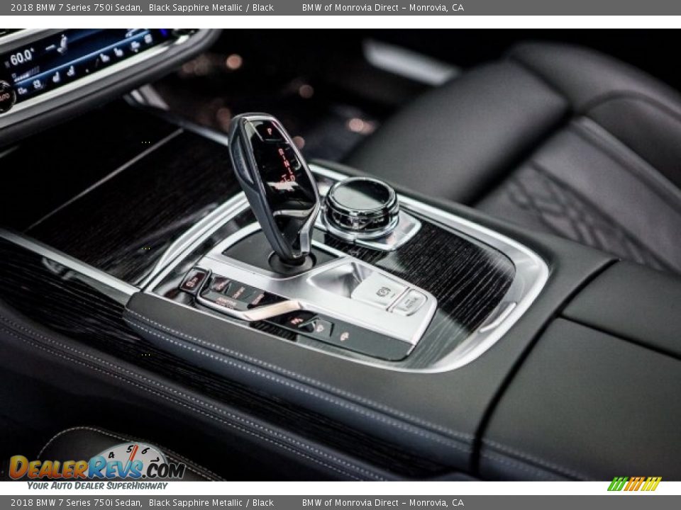 2018 BMW 7 Series 750i Sedan Black Sapphire Metallic / Black Photo #7