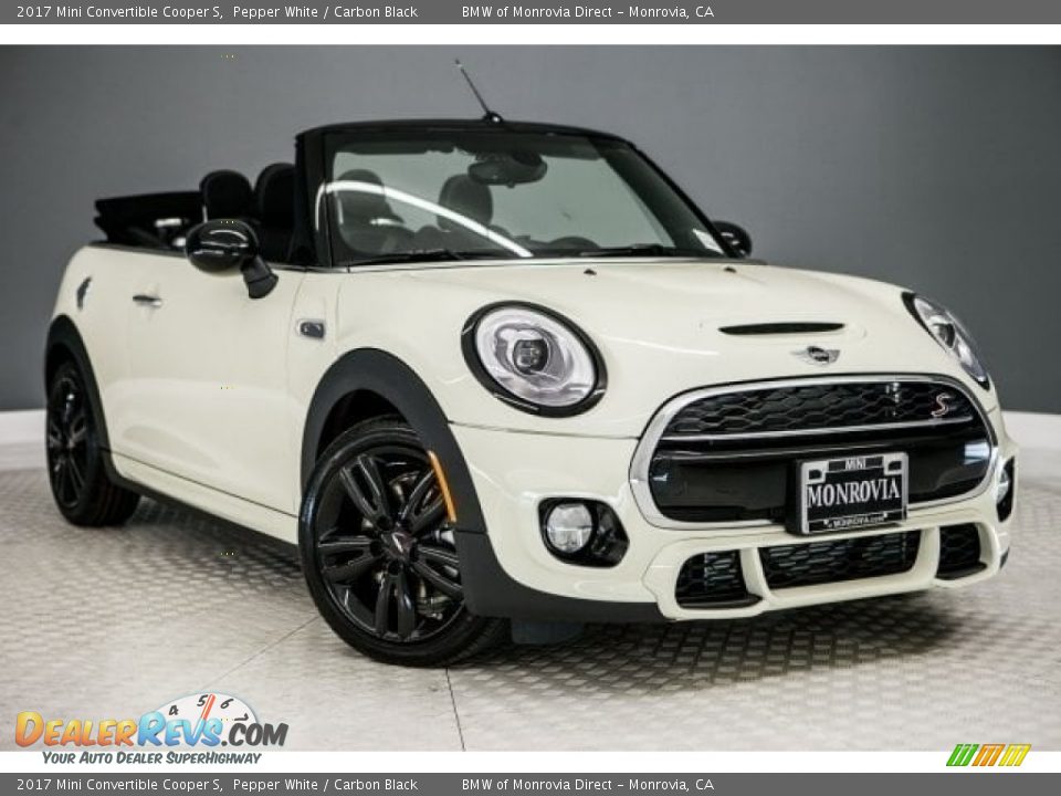 Front 3/4 View of 2017 Mini Convertible Cooper S Photo #12