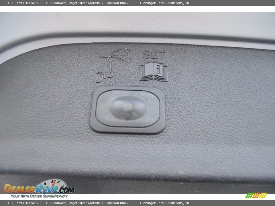 2013 Ford Escape SEL 1.6L EcoBoost Ingot Silver Metallic / Charcoal Black Photo #14