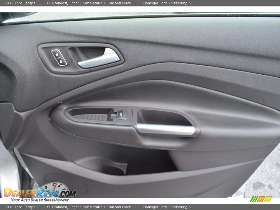 2013 Ford Escape SEL 1.6L EcoBoost Ingot Silver Metallic / Charcoal Black Photo #16