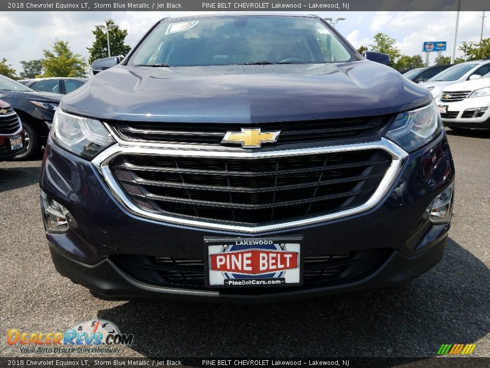2018 Chevrolet Equinox LT Storm Blue Metallic / Jet Black Photo #2