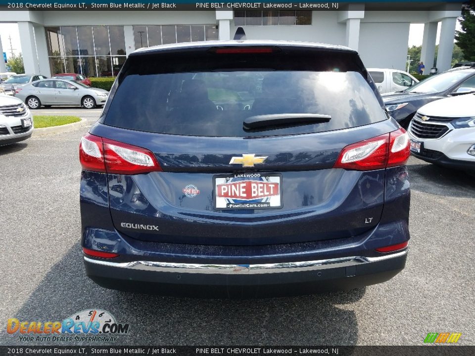 2018 Chevrolet Equinox LT Storm Blue Metallic / Jet Black Photo #5