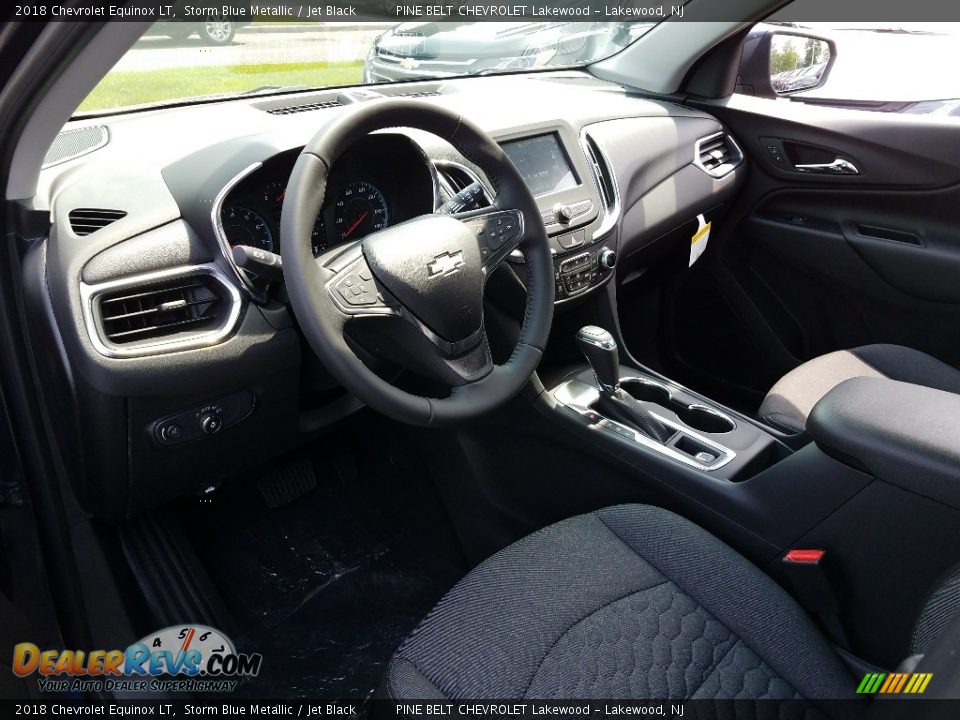 2018 Chevrolet Equinox LT Storm Blue Metallic / Jet Black Photo #7