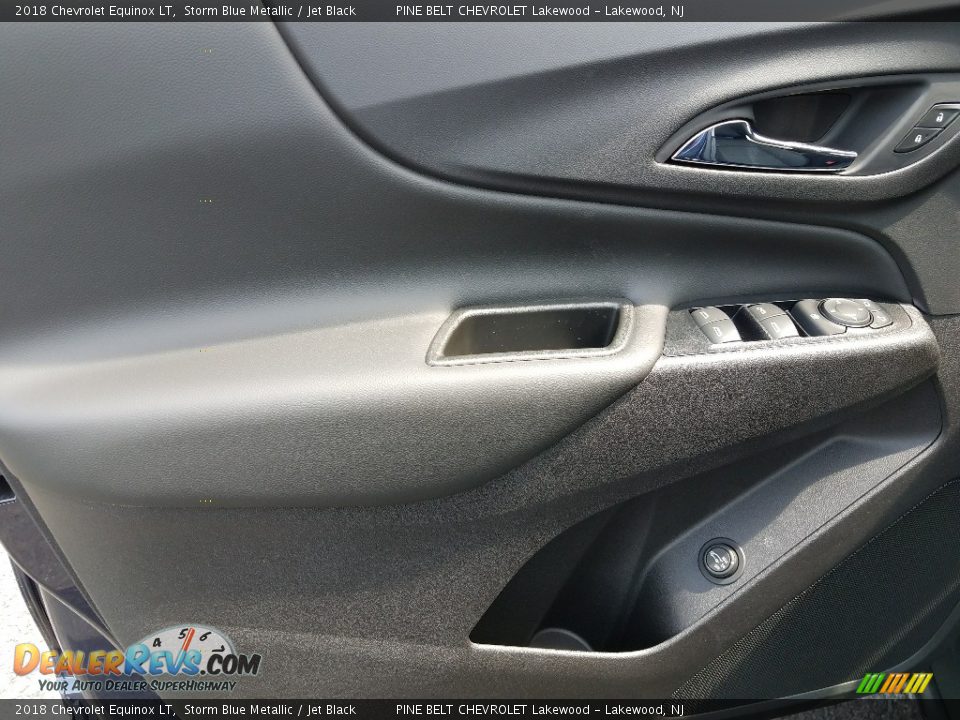 2018 Chevrolet Equinox LT Storm Blue Metallic / Jet Black Photo #8