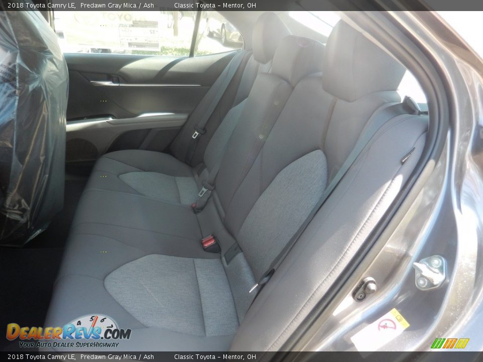 2018 Toyota Camry LE Predawn Gray Mica / Ash Photo #5