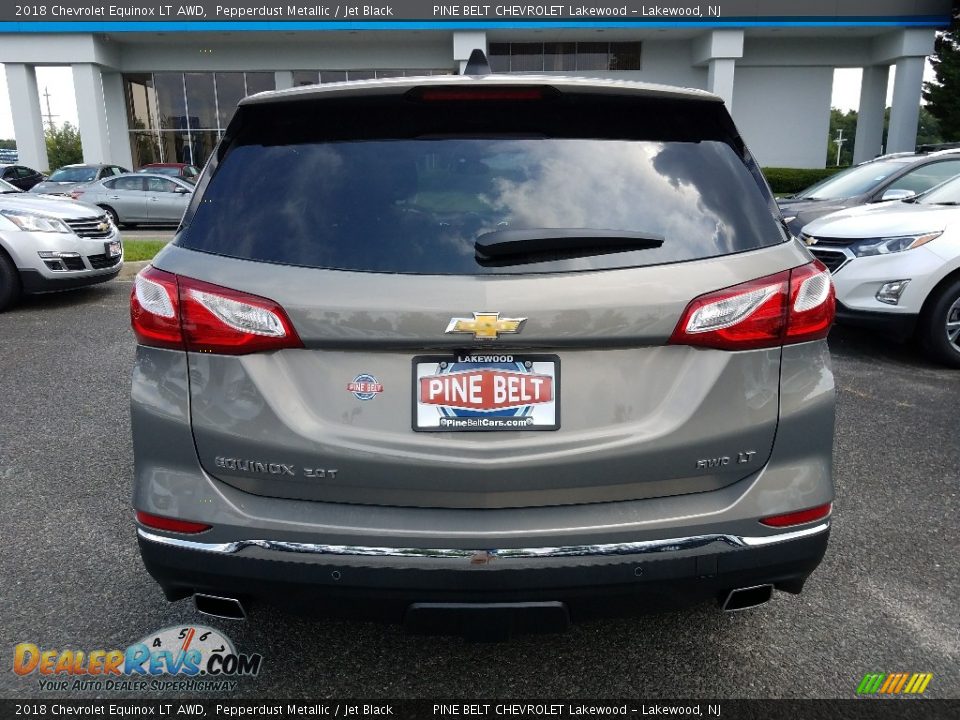 2018 Chevrolet Equinox LT AWD Pepperdust Metallic / Jet Black Photo #5