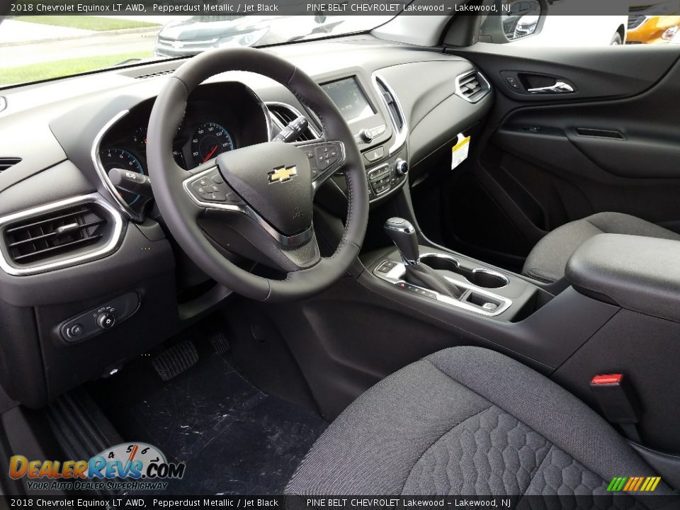 2018 Chevrolet Equinox LT AWD Pepperdust Metallic / Jet Black Photo #7