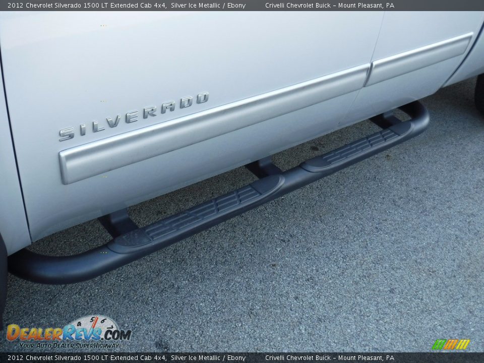 2012 Chevrolet Silverado 1500 LT Extended Cab 4x4 Silver Ice Metallic / Ebony Photo #4