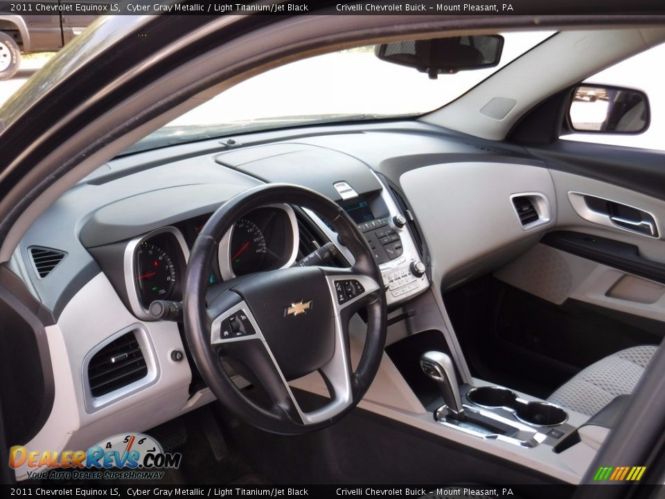 2011 Chevrolet Equinox LS Cyber Gray Metallic / Light Titanium/Jet Black Photo #9