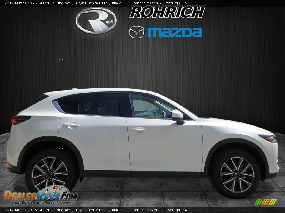 2017 Mazda CX-5 Grand Touring AWD Crystal White Pearl / Black Photo #2