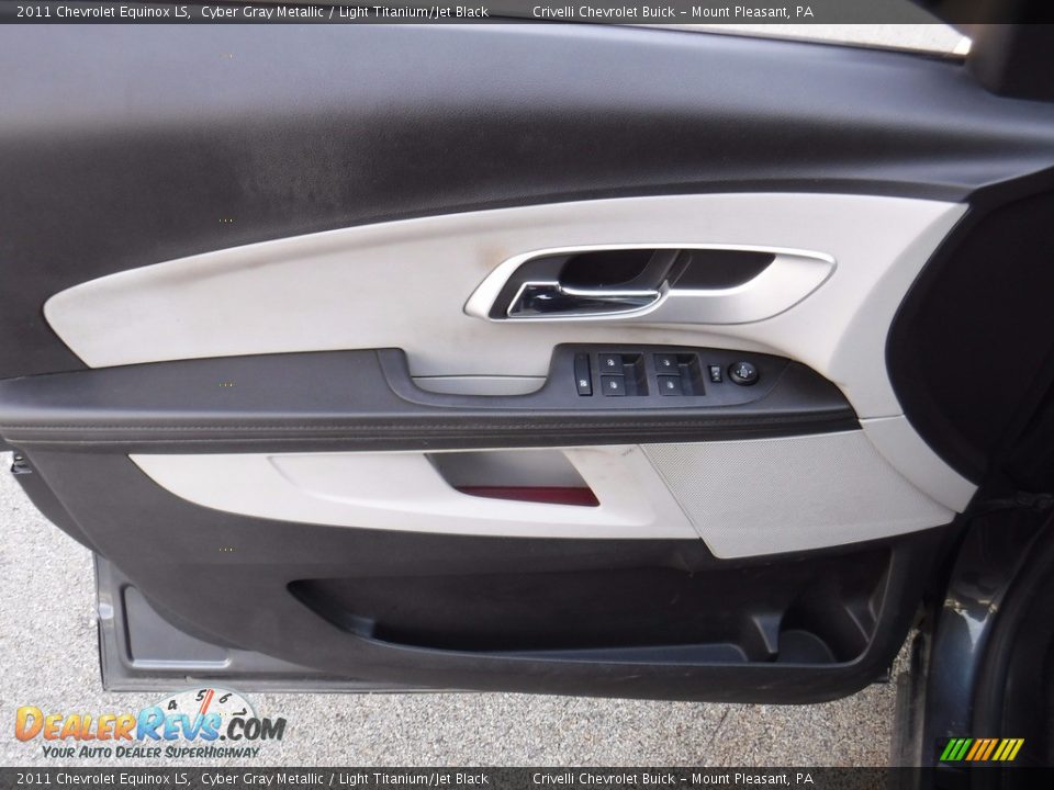 2011 Chevrolet Equinox LS Cyber Gray Metallic / Light Titanium/Jet Black Photo #13