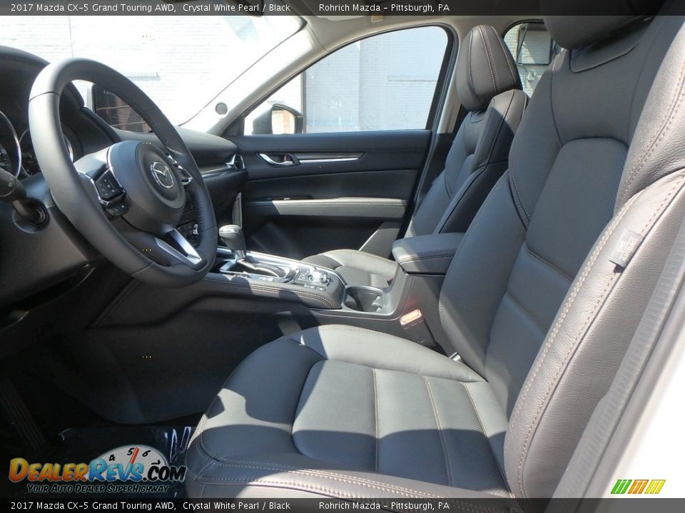 2017 Mazda CX-5 Grand Touring AWD Crystal White Pearl / Black Photo #6