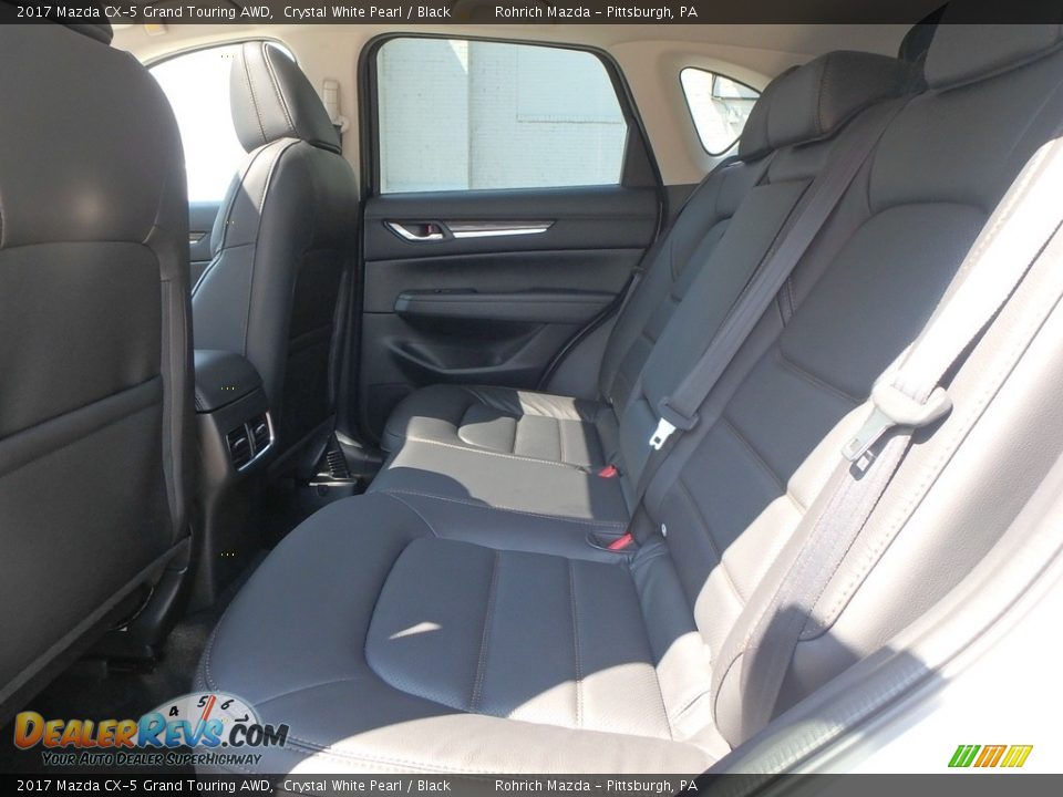 2017 Mazda CX-5 Grand Touring AWD Crystal White Pearl / Black Photo #7