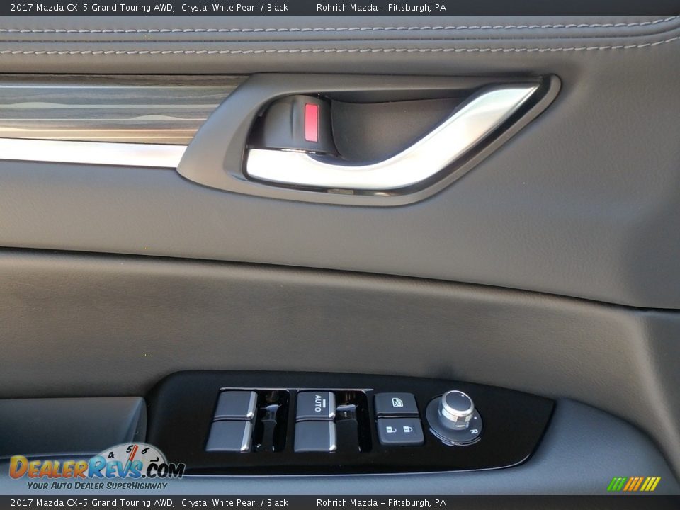 2017 Mazda CX-5 Grand Touring AWD Crystal White Pearl / Black Photo #9