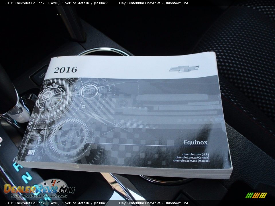 2016 Chevrolet Equinox LT AWD Silver Ice Metallic / Jet Black Photo #33
