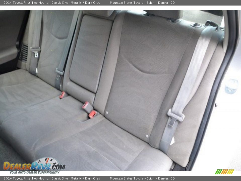 2014 Toyota Prius Two Hybrid Classic Silver Metallic / Dark Gray Photo #21