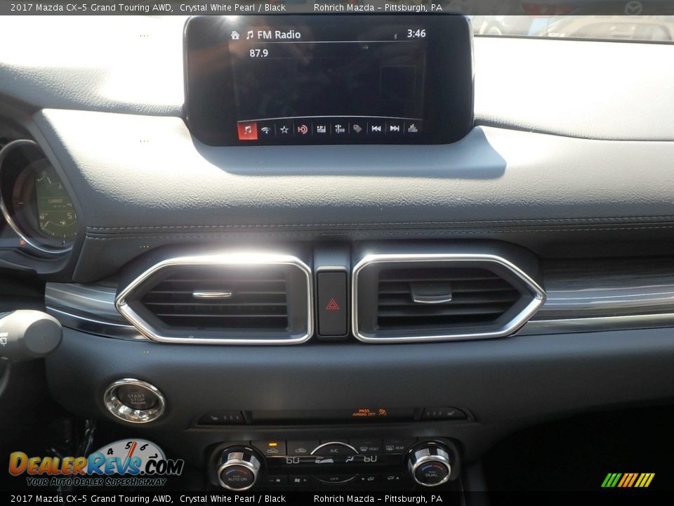 2017 Mazda CX-5 Grand Touring AWD Crystal White Pearl / Black Photo #13