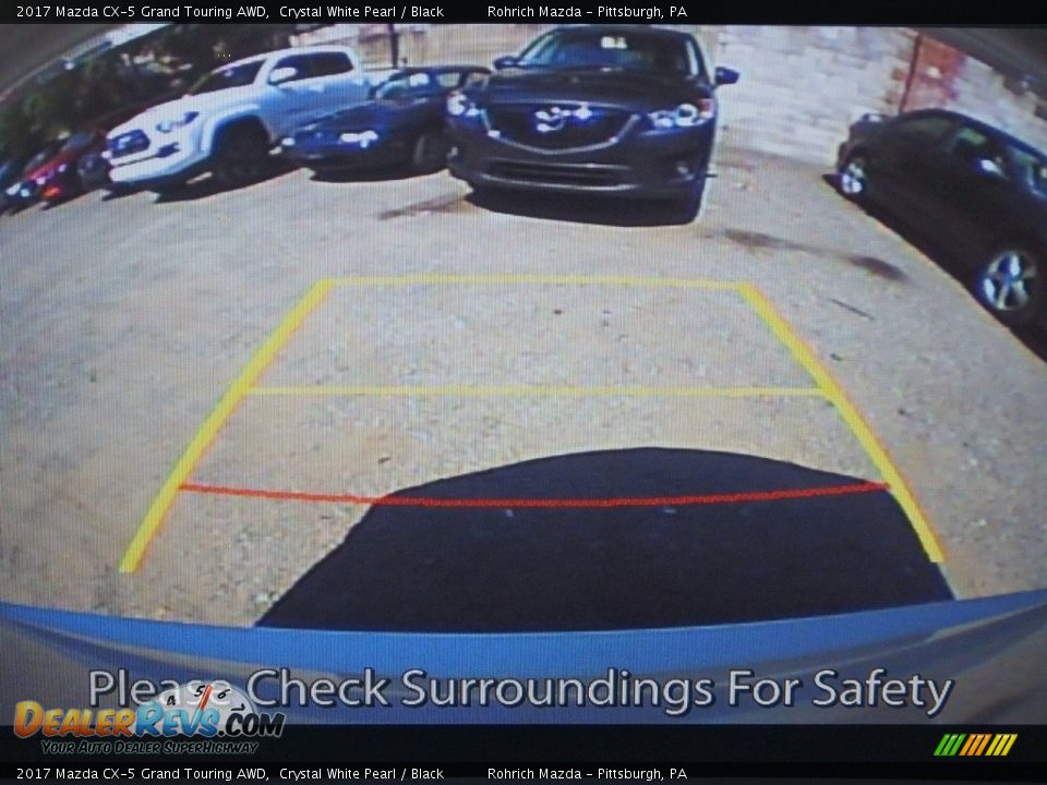 2017 Mazda CX-5 Grand Touring AWD Crystal White Pearl / Black Photo #14