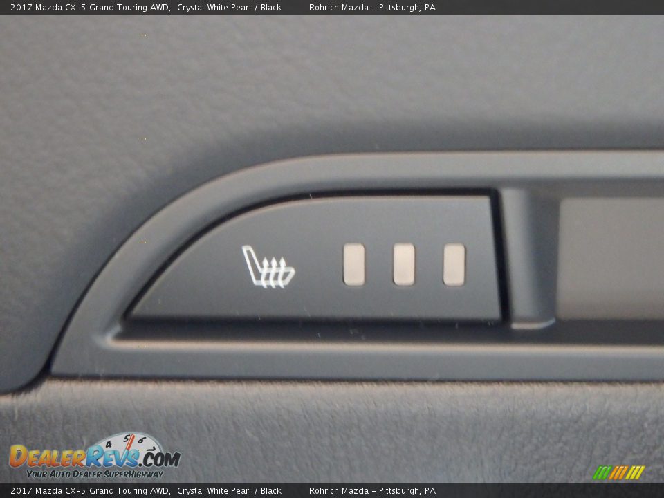 2017 Mazda CX-5 Grand Touring AWD Crystal White Pearl / Black Photo #15