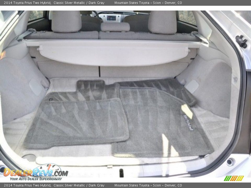 2014 Toyota Prius Two Hybrid Classic Silver Metallic / Dark Gray Photo #26