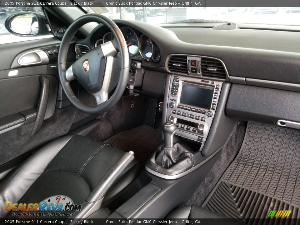 2005 Porsche 911 Carrera Coupe Black / Black Photo #3