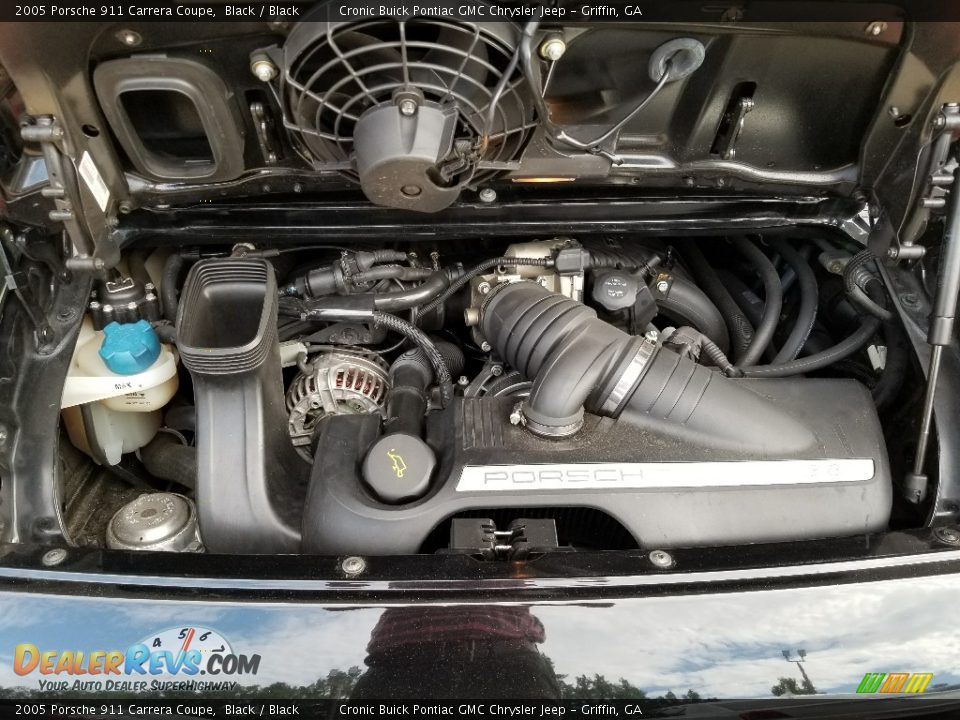 2005 Porsche 911 Carrera Coupe Black / Black Photo #5