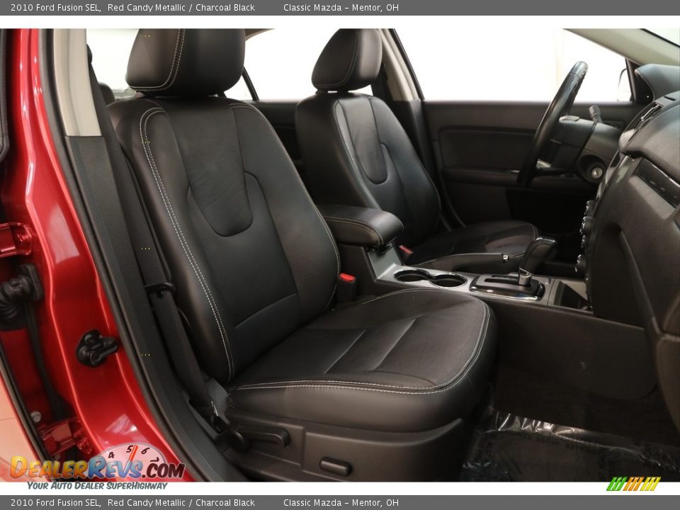 2010 Ford Fusion SEL Red Candy Metallic / Charcoal Black Photo #12