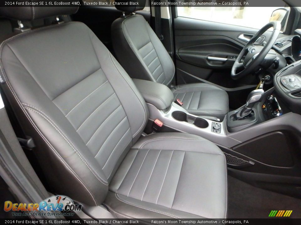 2014 Ford Escape SE 1.6L EcoBoost 4WD Tuxedo Black / Charcoal Black Photo #11