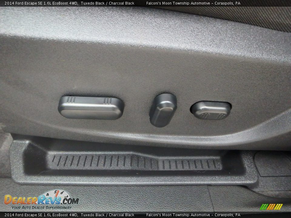 2014 Ford Escape SE 1.6L EcoBoost 4WD Tuxedo Black / Charcoal Black Photo #19