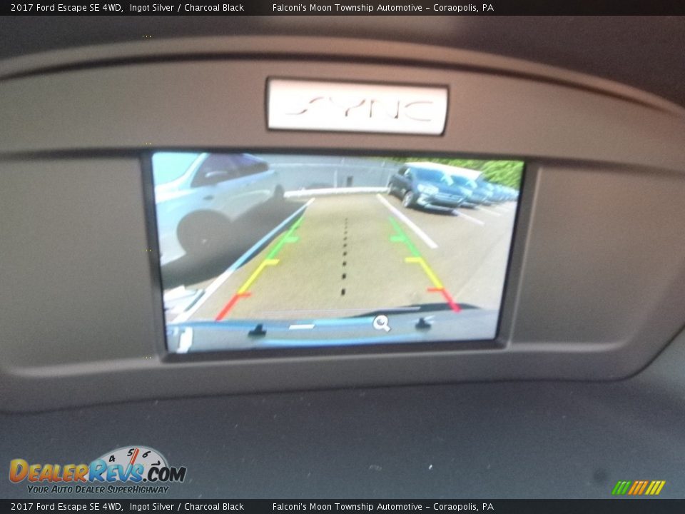 2017 Ford Escape SE 4WD Ingot Silver / Charcoal Black Photo #14