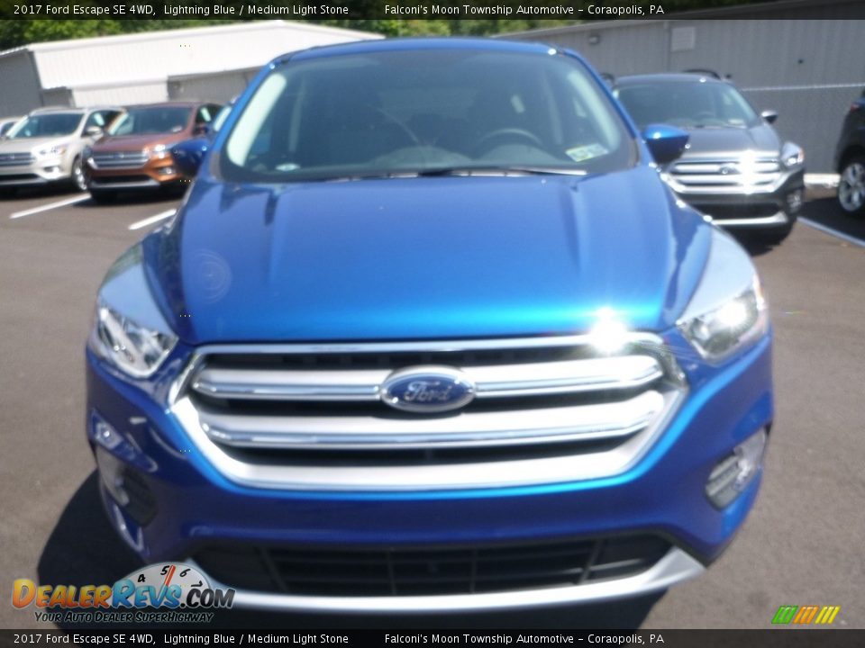 2017 Ford Escape SE 4WD Lightning Blue / Medium Light Stone Photo #4