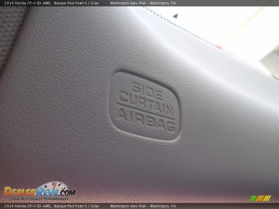 2014 Honda CR-V EX AWD Basque Red Pearl II / Gray Photo #19
