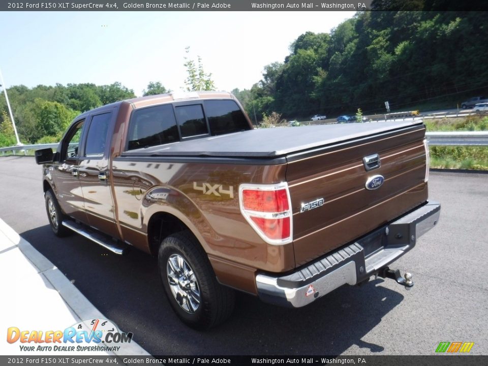 2012 Ford F150 XLT SuperCrew 4x4 Golden Bronze Metallic / Pale Adobe Photo #12