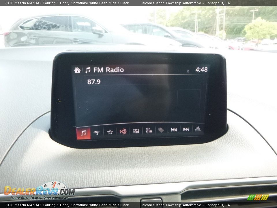 2018 Mazda MAZDA3 Touring 5 Door Snowflake White Pearl Mica / Black Photo #14