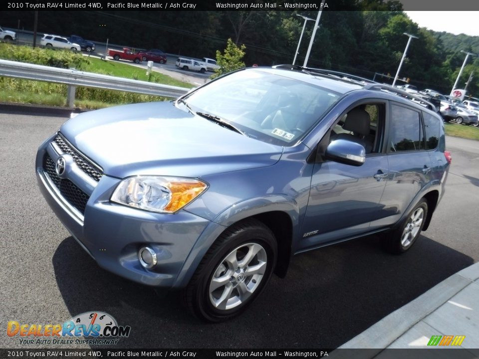 2010 Toyota RAV4 Limited 4WD Pacific Blue Metallic / Ash Gray Photo #7