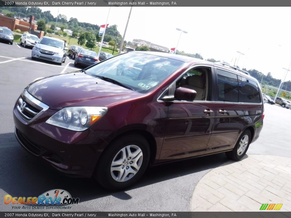 2007 Honda Odyssey EX Dark Cherry Pearl / Ivory Photo #5