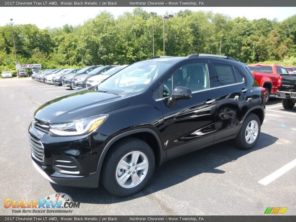 2017 Chevrolet Trax LT AWD Mosaic Black Metallic / Jet Black Photo #1