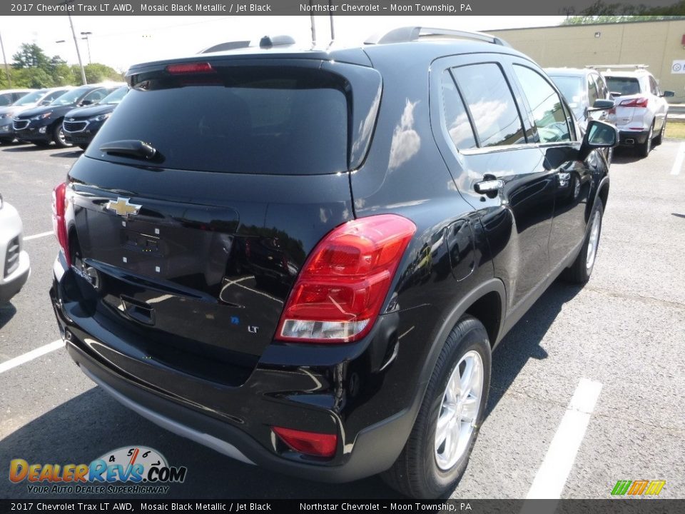2017 Chevrolet Trax LT AWD Mosaic Black Metallic / Jet Black Photo #5