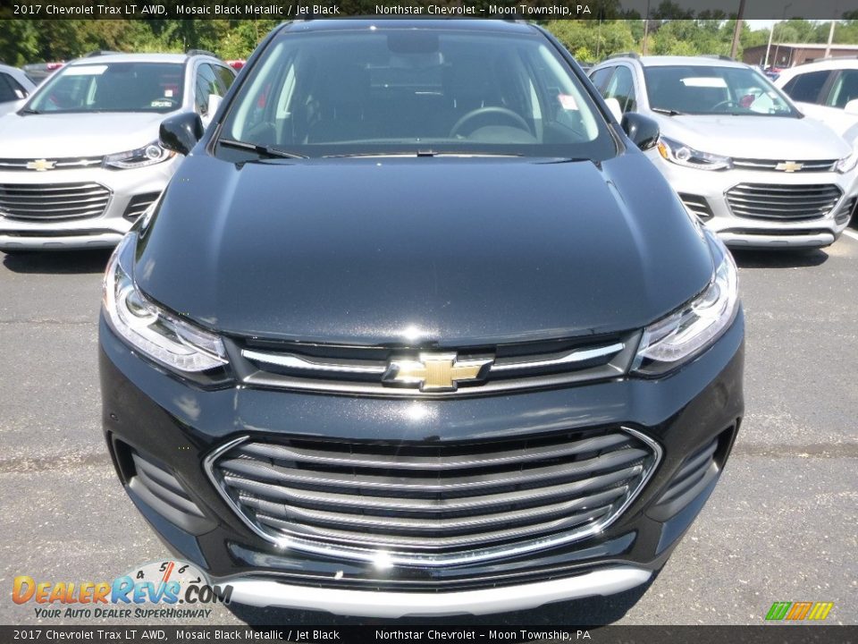 2017 Chevrolet Trax LT AWD Mosaic Black Metallic / Jet Black Photo #8