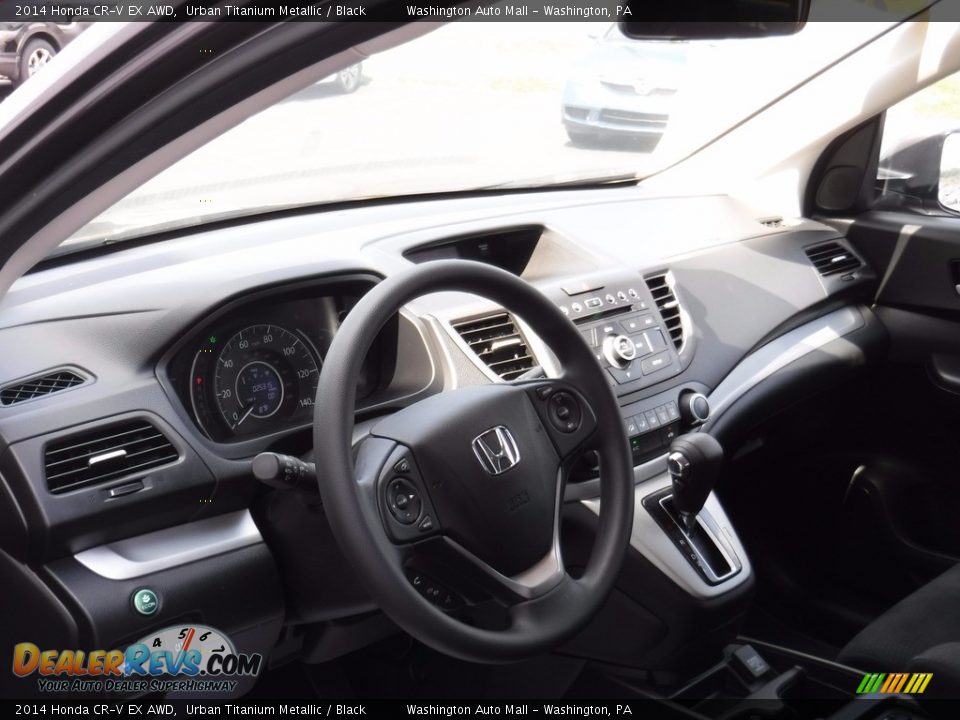 2014 Honda CR-V EX AWD Urban Titanium Metallic / Black Photo #14