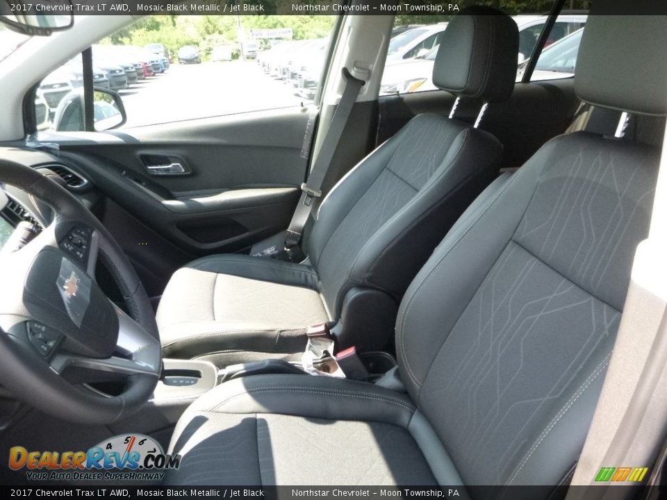 2017 Chevrolet Trax LT AWD Mosaic Black Metallic / Jet Black Photo #16