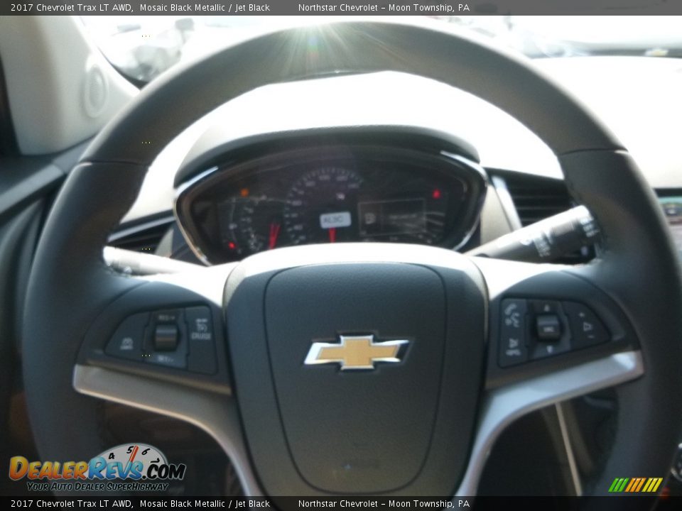 2017 Chevrolet Trax LT AWD Mosaic Black Metallic / Jet Black Photo #20
