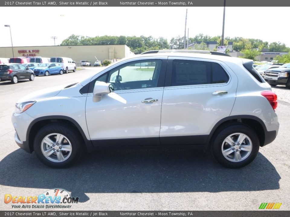 2017 Chevrolet Trax LT AWD Silver Ice Metallic / Jet Black Photo #2