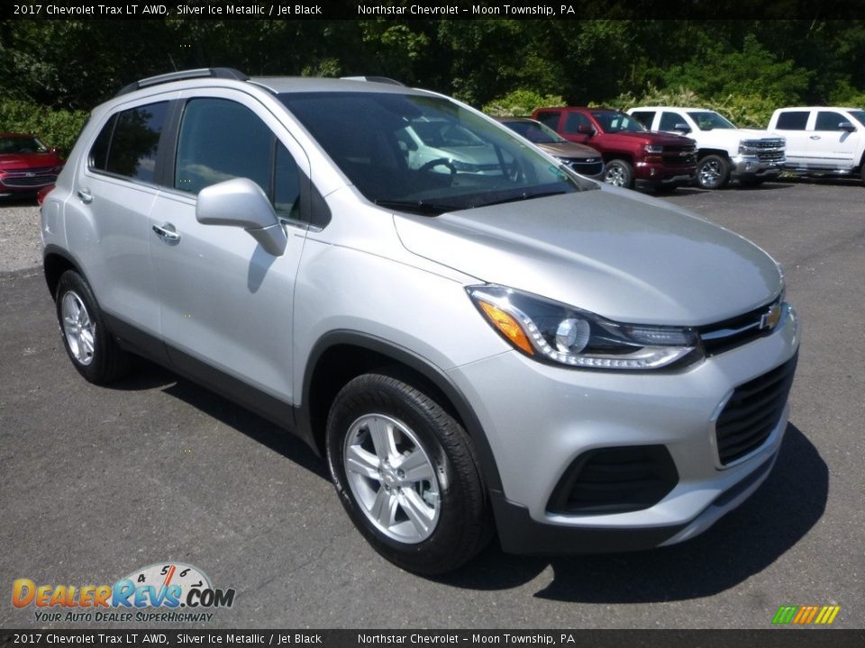 2017 Chevrolet Trax LT AWD Silver Ice Metallic / Jet Black Photo #7
