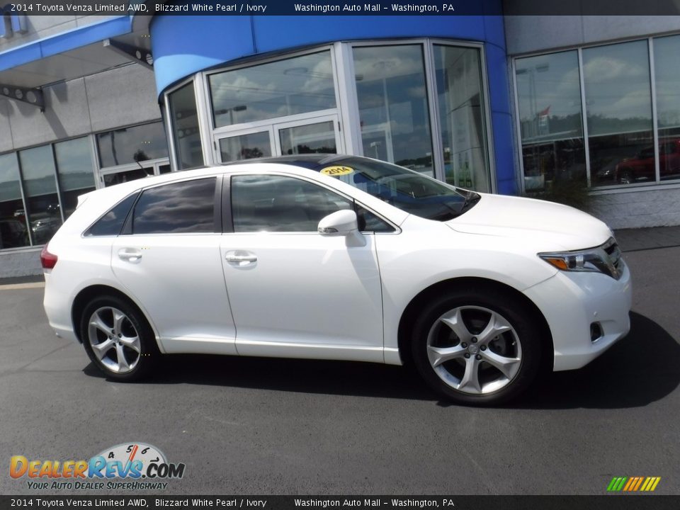 2014 Toyota Venza Limited AWD Blizzard White Pearl / Ivory Photo #2
