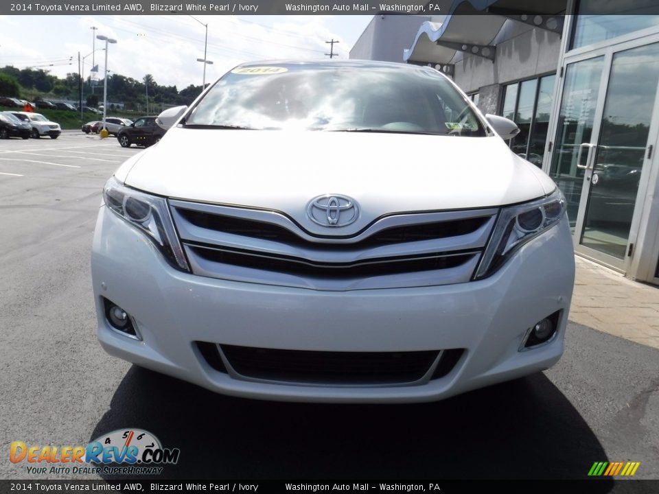 2014 Toyota Venza Limited AWD Blizzard White Pearl / Ivory Photo #5
