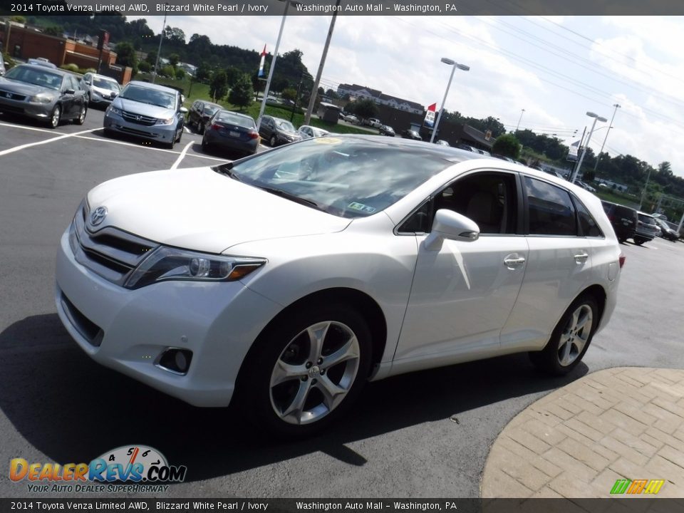 2014 Toyota Venza Limited AWD Blizzard White Pearl / Ivory Photo #6